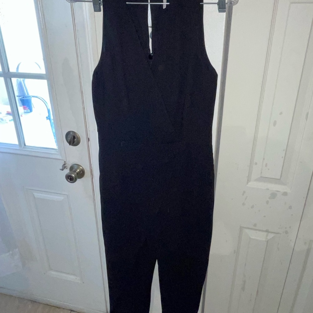 BCBGeneration Classic Black Jumpsuit